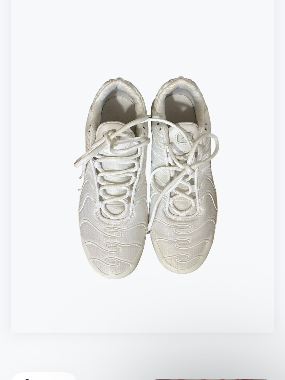 Nike Women's All-White Mesh Sneakers